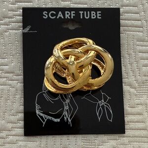 Gold Knot Scarf Tube
